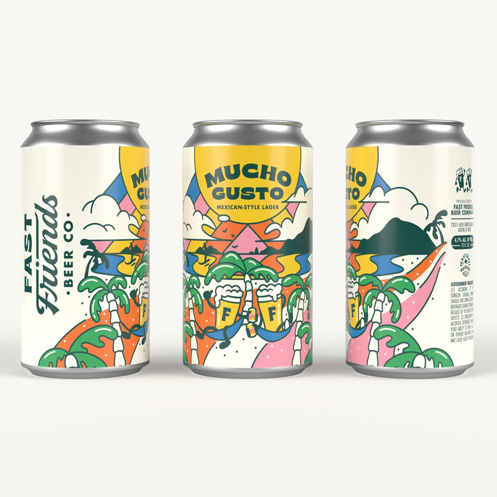 Fast Friends "Mucho Gusto" Mexican Style Lager