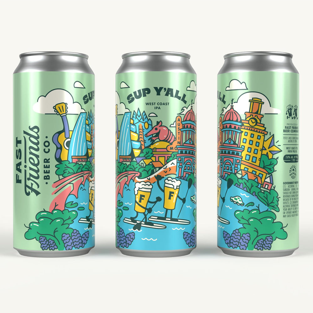 Fast Friends "Sup Y'all" West Coast IPA