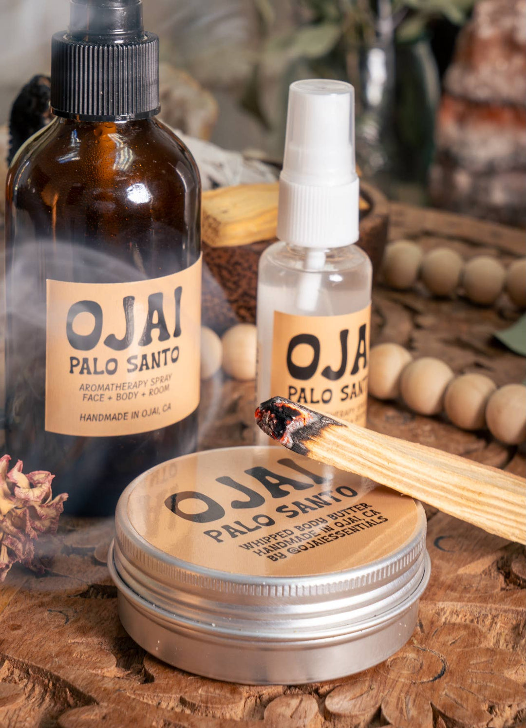 Ojai Essentials "Ojai Palo Santo" Bath Soak | Salt and Essential Oils