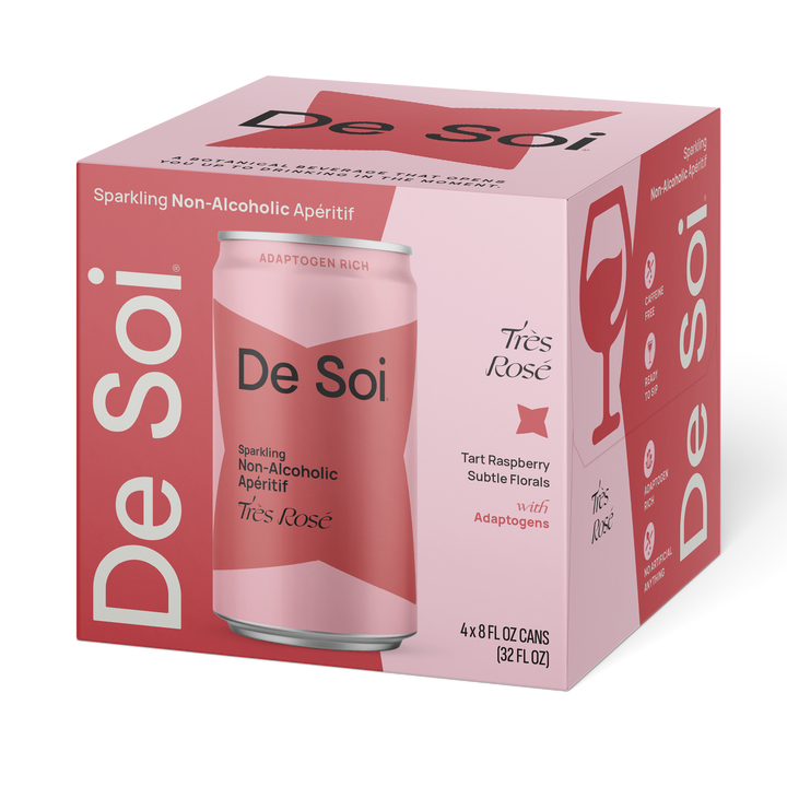 De Soi "Très Rosé" Non-Alcoholic Sparkling Aperitif
