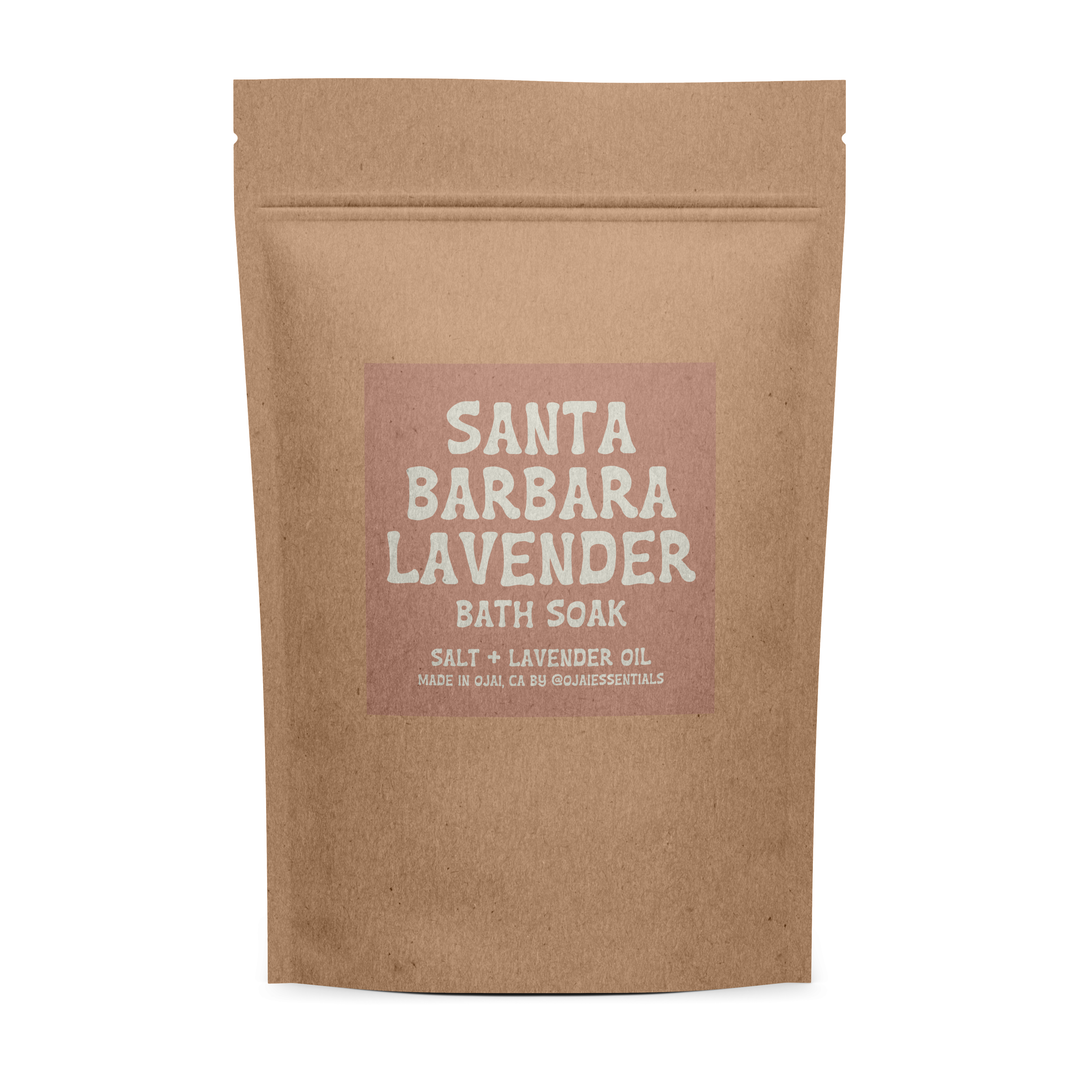 Ojai Essentials "Lavender" Bath Soak | Salt and Essential Oils