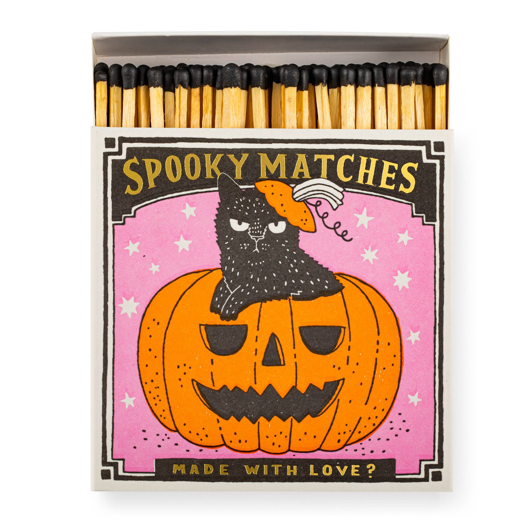 Archivist Gallery "Spooky Matches" Letterpress Printed Matchbox