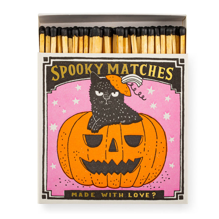 Archivist Gallery "Spooky Matches" Letterpress Printed Matchbox