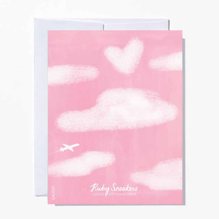 Ruby Sneakers "Airport Pickup" Valentine's Day Card
