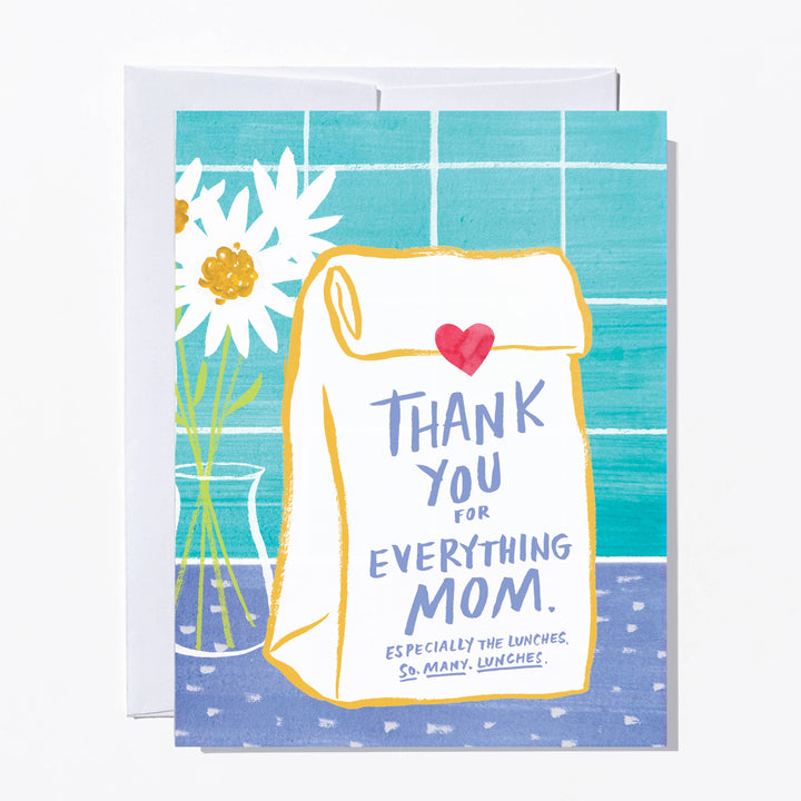 Ruby Sneakers "So Many Lunches" Mother's Day Card