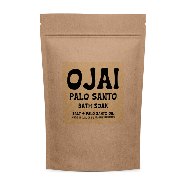 Ojai Essentials "Ojai Palo Santo" Bath Soak | Salt and Essential Oils