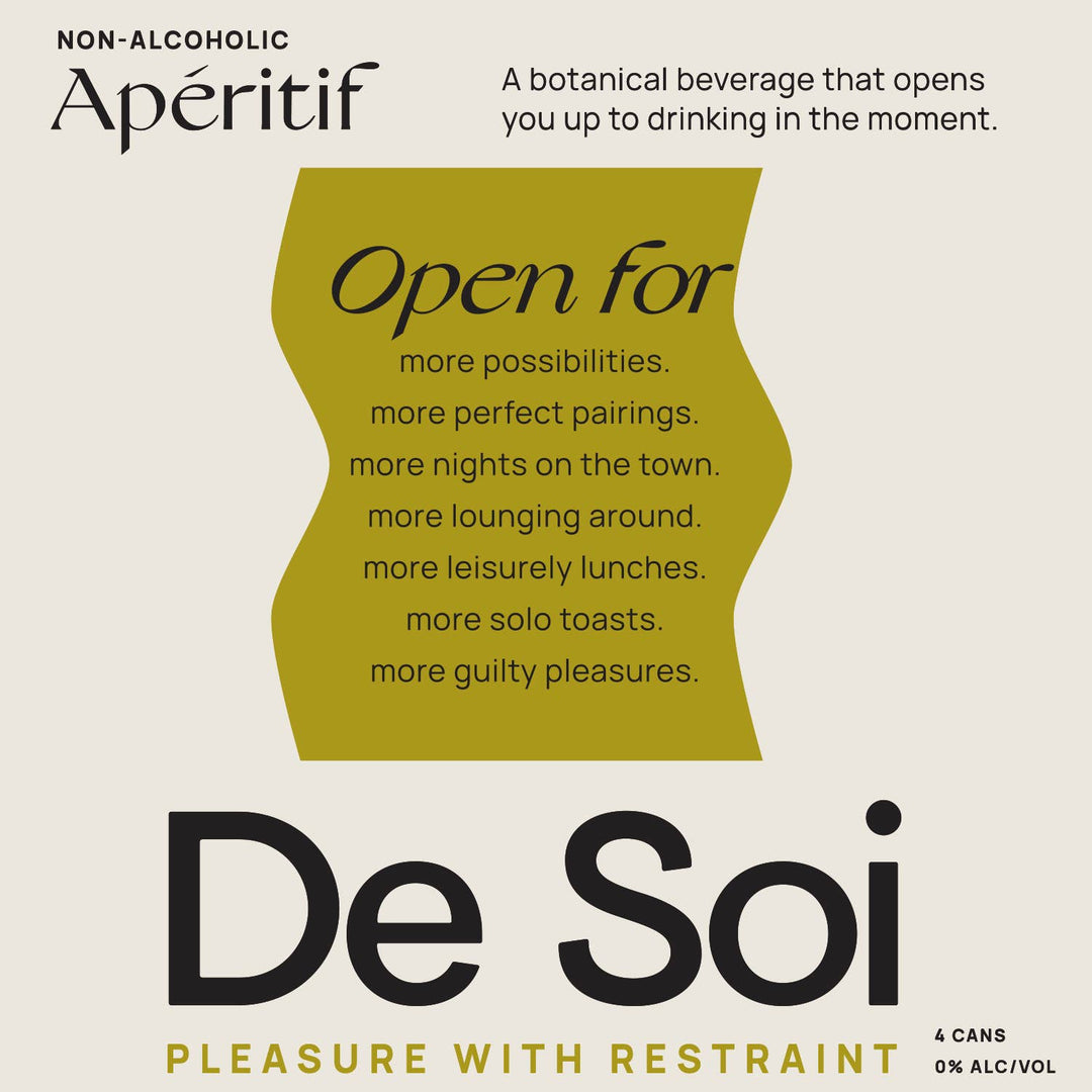 De Soi Golden Hour Non-Alcoholic Sparkling Aperitif