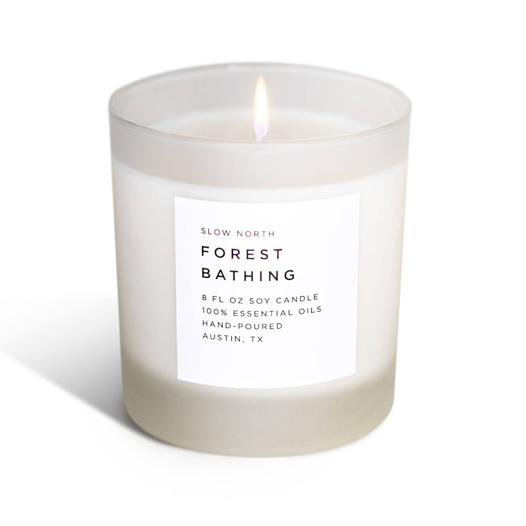 Slow North "Forest Bathing" Limited Edition Fall 2025 Candle