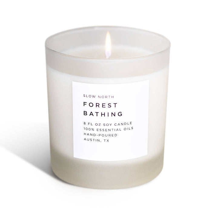 Slow North "Forest Bathing" Limited Edition Fall 2025 Candle