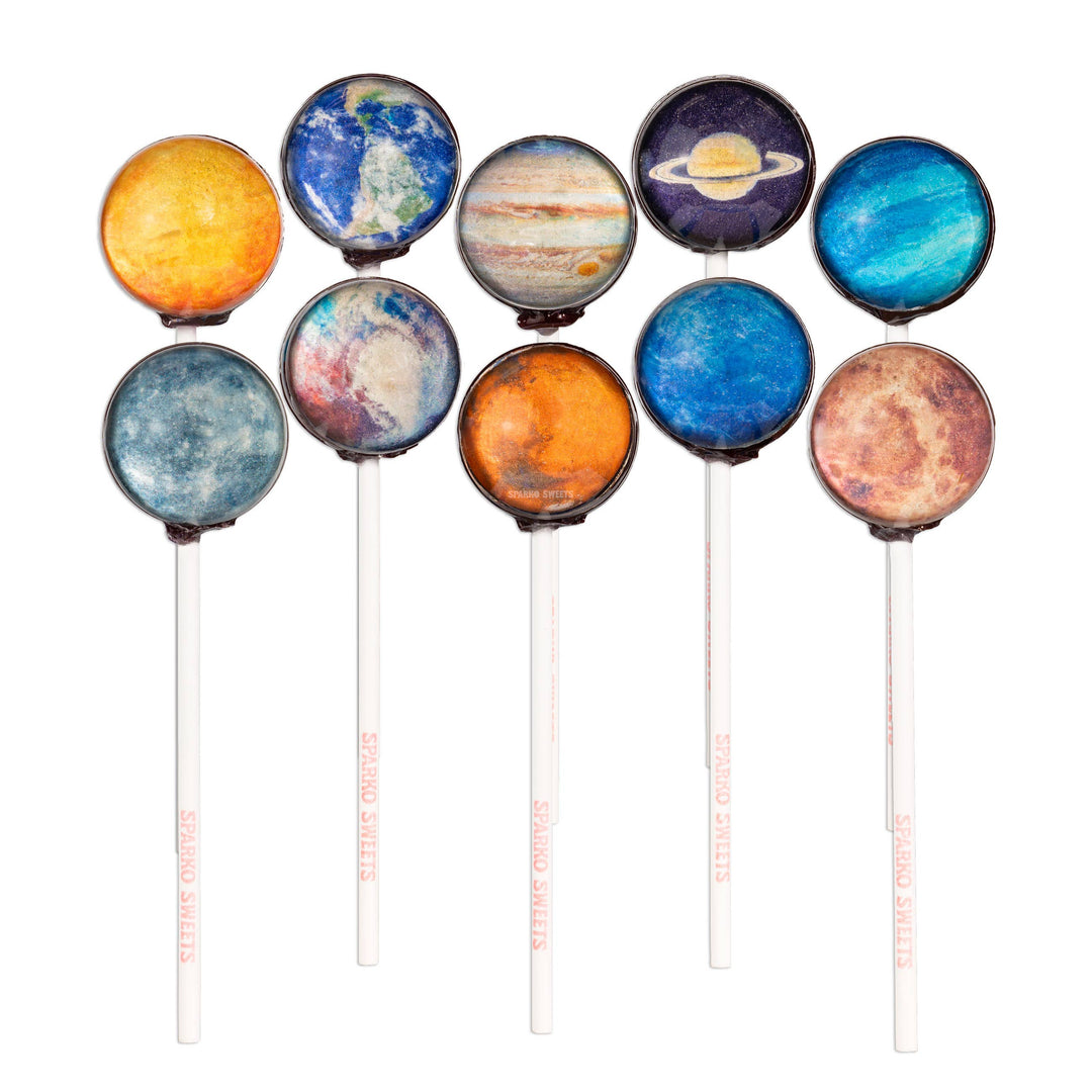 Sparko Sweets Galaxy Lollipops