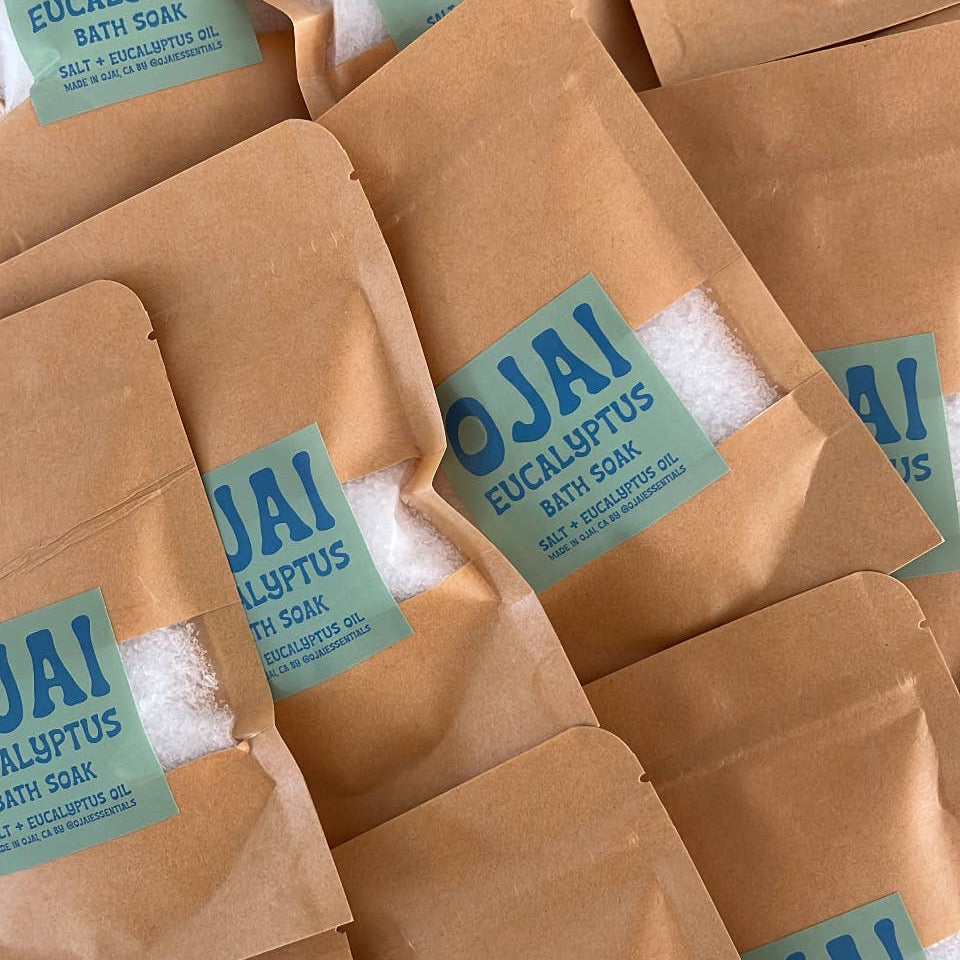 Ojai Essentials "Golden Hour" Bath Soak | Salt and Essential Oils