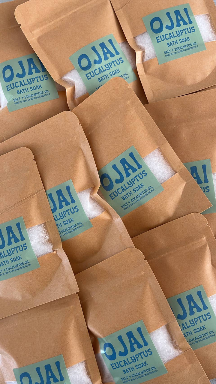 Ojai Essentials "Ojai Palo Santo" Bath Soak | Salt and Essential Oils