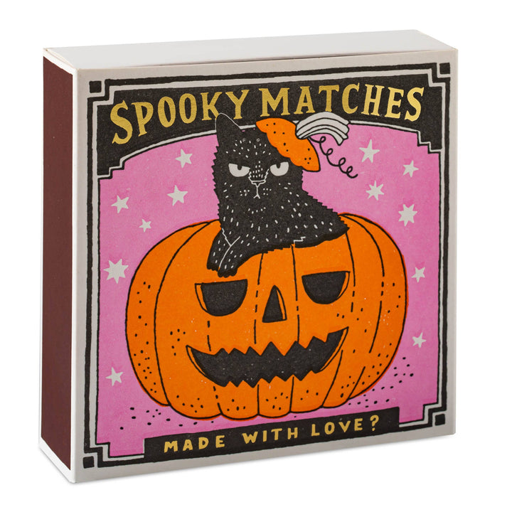 Archivist Gallery "Spooky Matches" Letterpress Printed Matchbox