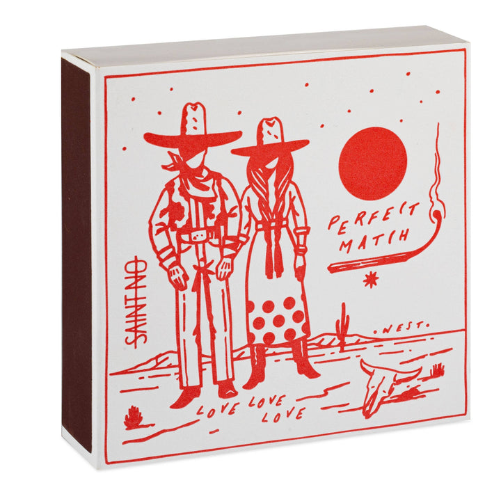 Archivist Gallery "Perfect Match by Saint No" Letterpress Printed Matchbox