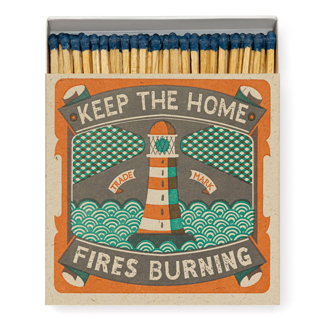 Archivist Gallery "Home Fires" Letterpress Printed Matchbox