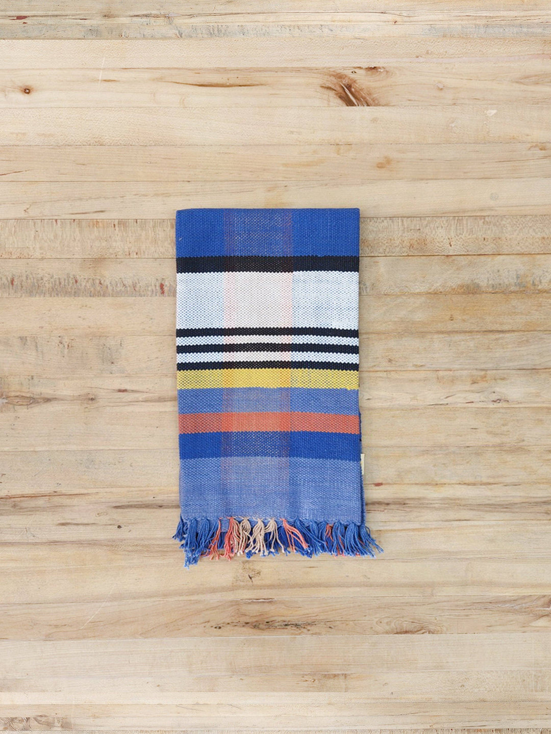 All Roads Cotton Kitchen Towel - Country Plaid