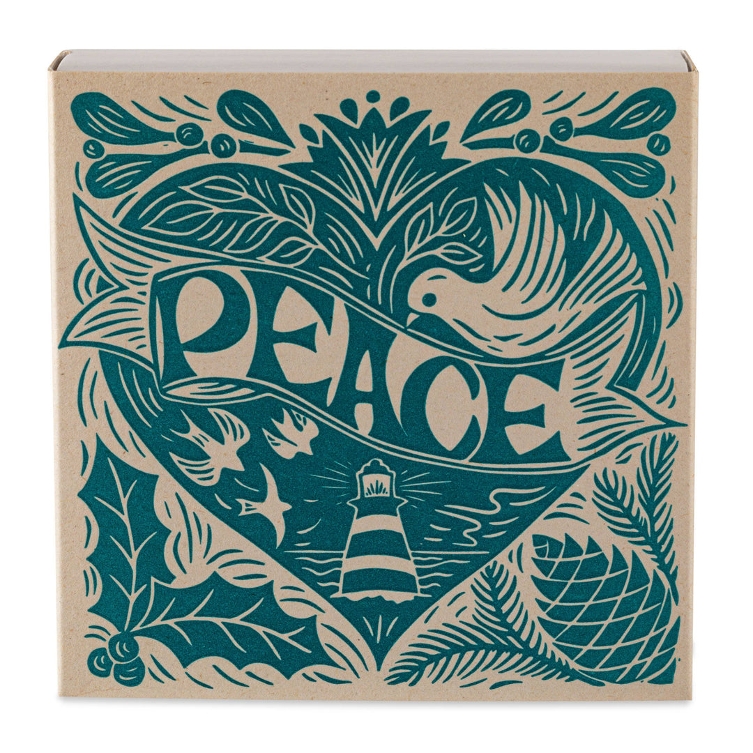 Archivist Gallery "Christmas Peace" Letterpress Printed Matchbox