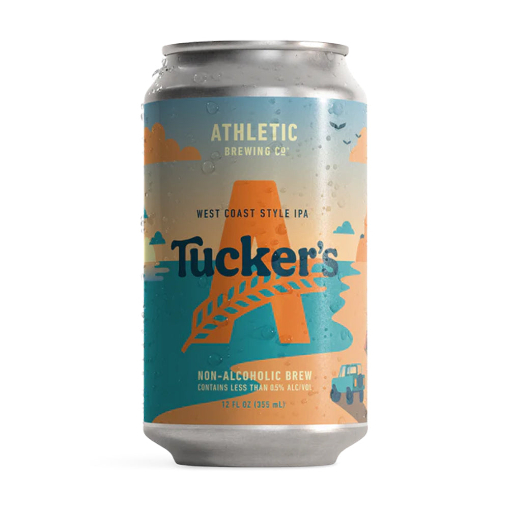 Athletic Brewing "Tucker's West Coast IPA" Non-Alcoholic Beer