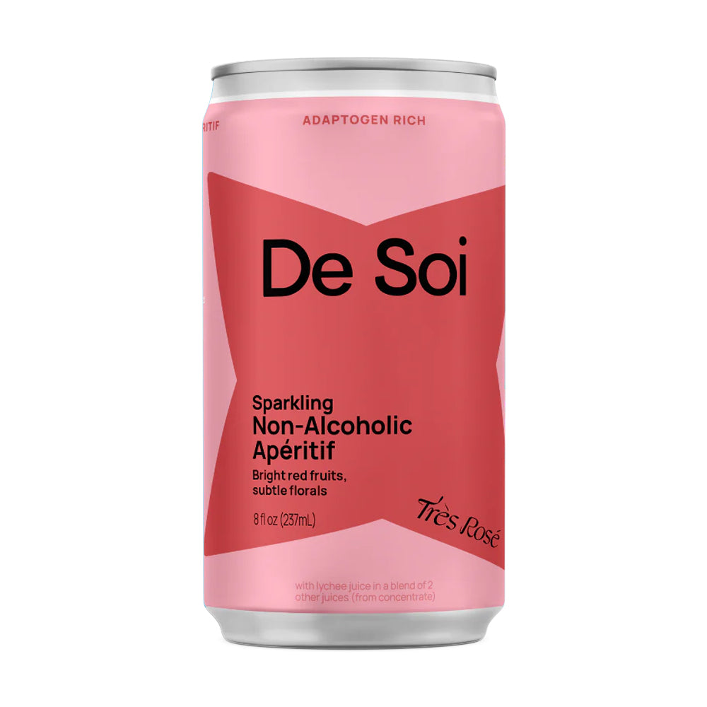 De Soi Très Rosé Non-Alcoholic Sparkling Aperitif