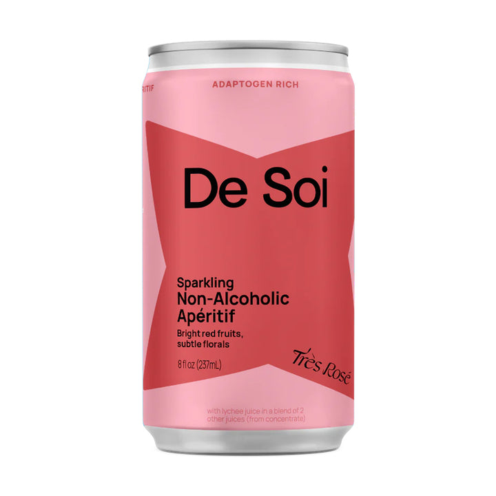 De Soi "Très Rosé" Non-Alcoholic Sparkling Aperitif