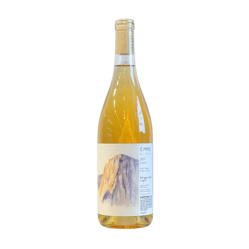 Emme Wines "Tell Your Sister I Say Hi" Skin Contact Colombard 2025