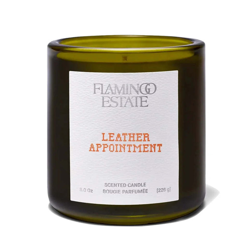 Flamingo Estate "Leather Appointment" Candle