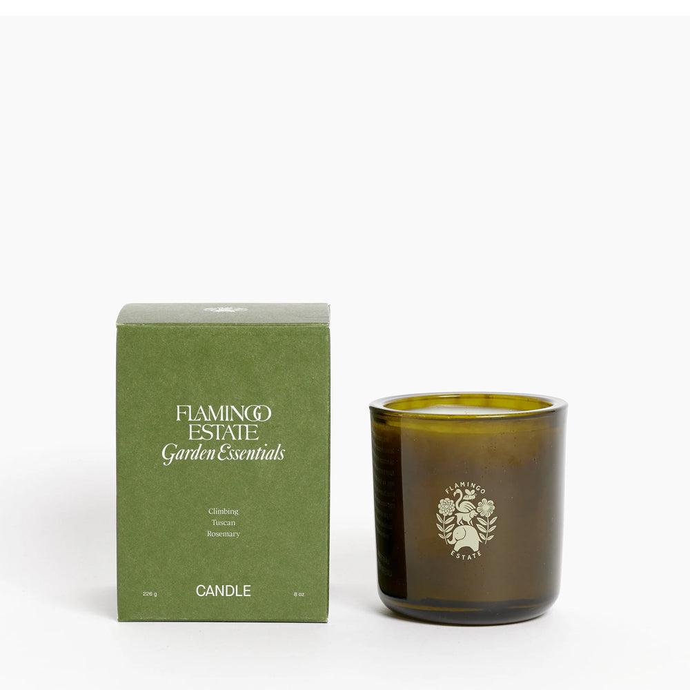 Flamingo Estate "Garden Essentials" Climbing Tuscan Rosemary Candle