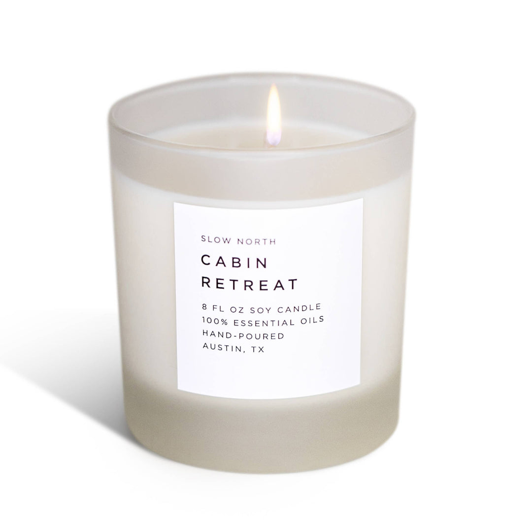 Slow North "Cabin Retreat" Limited Edition Fall 2025 Candle