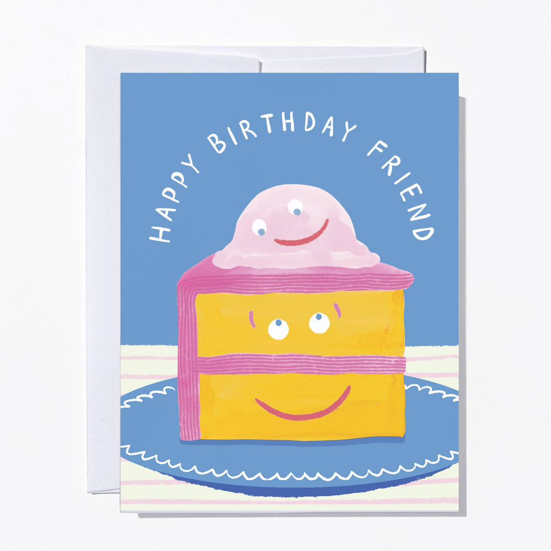 Ruby Sneakers "Cake and Ice Cream" Birthday Card