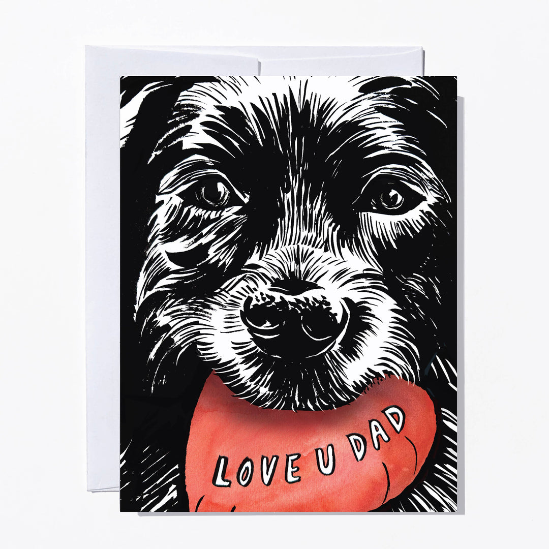 Ruby Sneakers "Dog Dad" Father's Day Card