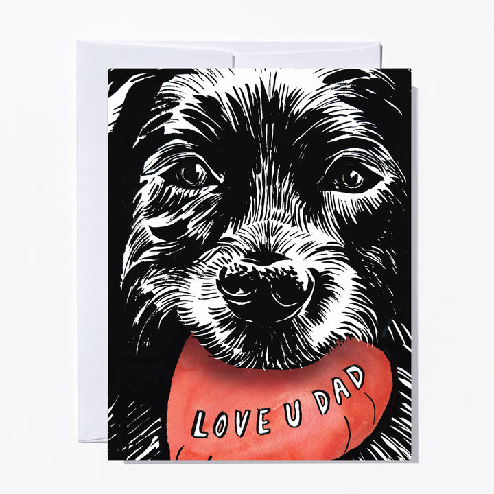 Ruby Sneakers "Dog Dad" Father's Day Card