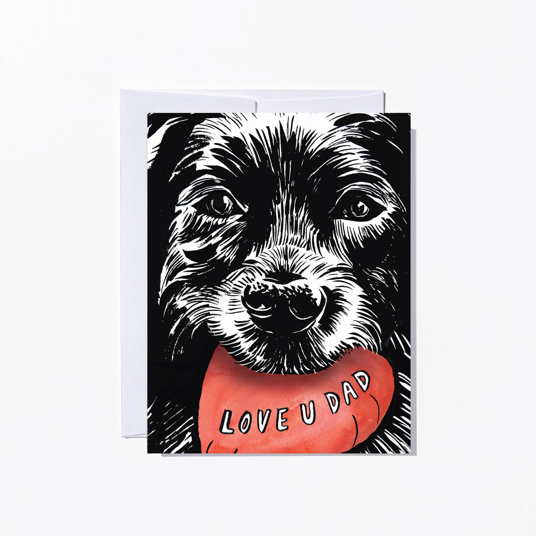 Ruby Sneakers "Dog Dad" Father's Day Card