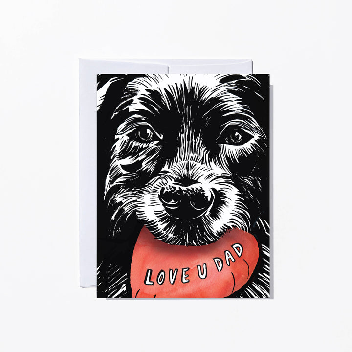 Ruby Sneakers "Dog Dad" Father's Day Card