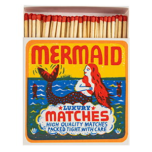 Archivist Gallery "Mermaid" Letterpress Printed Matchbox