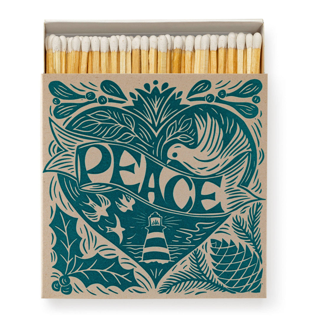 Archivist Gallery "Christmas Peace" Letterpress Printed Matchbox
