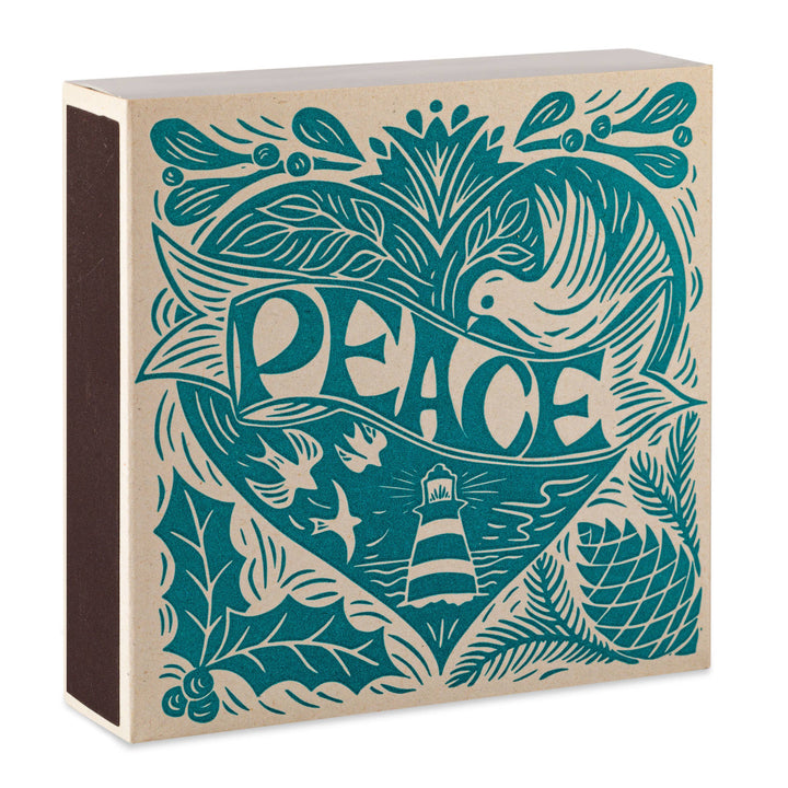 Archivist Gallery "Christmas Peace" Letterpress Printed Matchbox