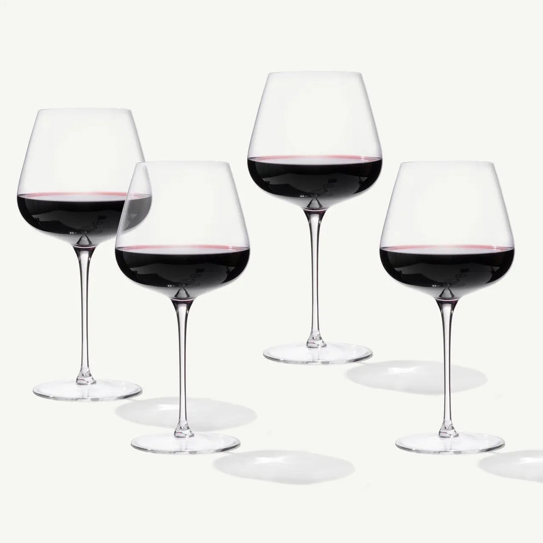 Made In Crystal Red Wine Glasses