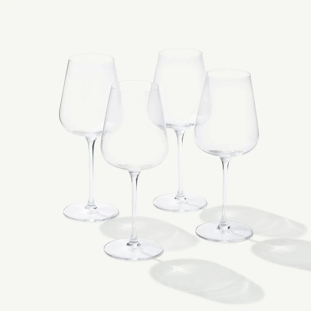 Made In Crystal White Wine Glasses